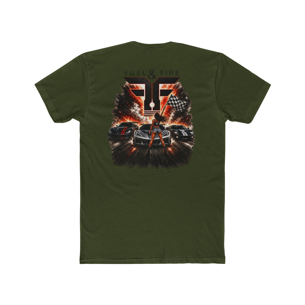 Fuel & Fire Racing T-Shirt — American Legends Graphic Tee