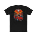 Big Block Bobby — Fuel & Fire Red Convertible Retro Tee