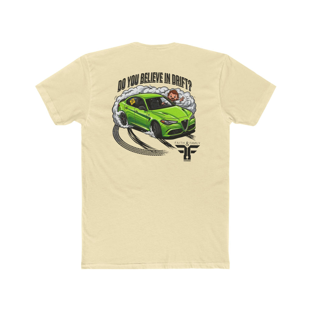 Baby Jesus Tee — "Do You Believe in Drift?" Car Racing T-Shirt