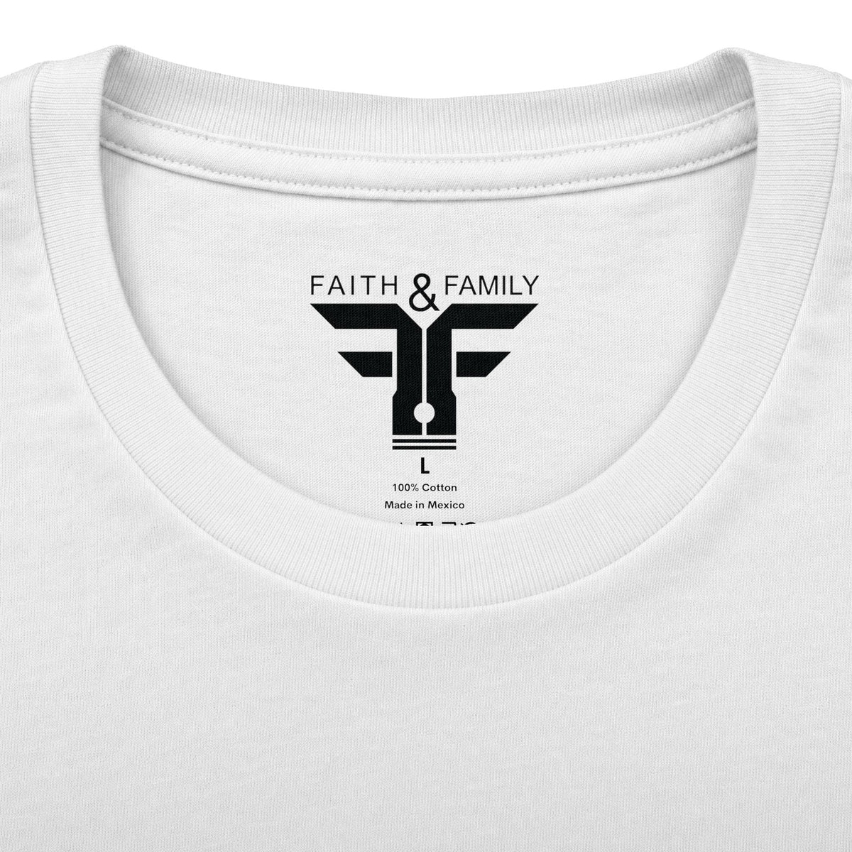 Faith & Family Muscle Car Tee  — John 11:35 Cuda Prayer Graphic T‑Shirt