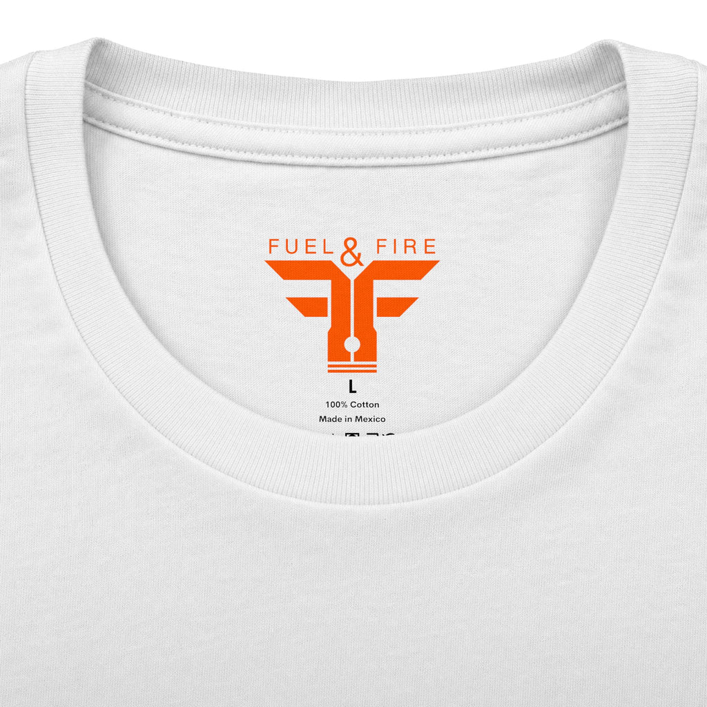 Big Block Bobby — Fuel & Fire Red Convertible Retro Tee