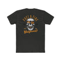 California Skull Tee - "Fuel & Fire" Retro Palm-Tree Graphic Cotton T-Shirt
