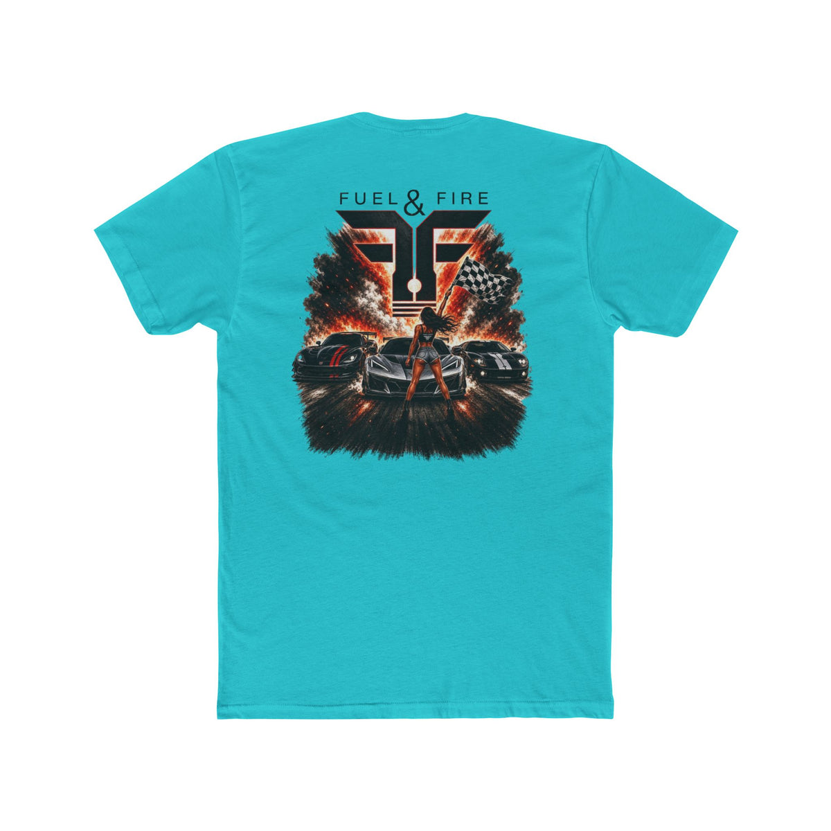 Fuel & Fire Racing T-Shirt — American Legends Graphic Tee