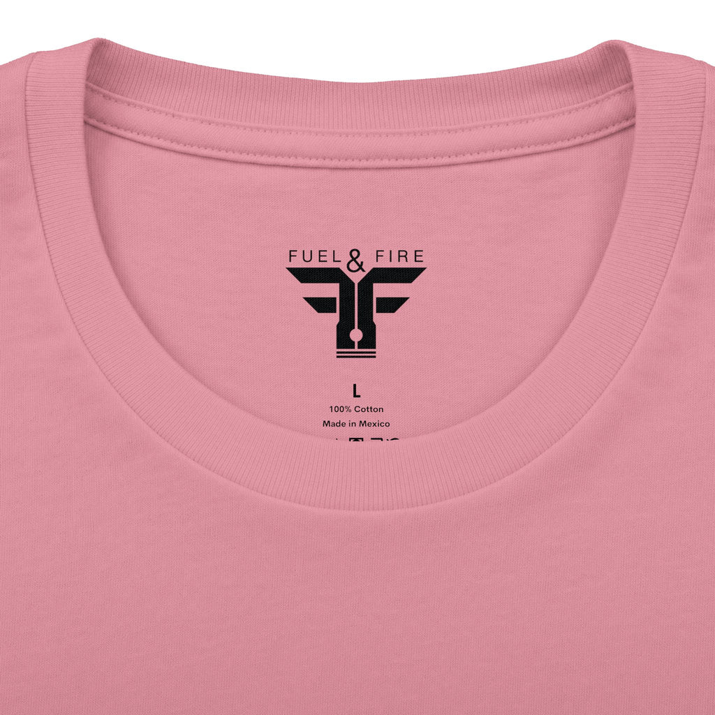 Fuel & Fire Cyberpunk City Tee — Retro Neon Racing Graphic T-Shirt