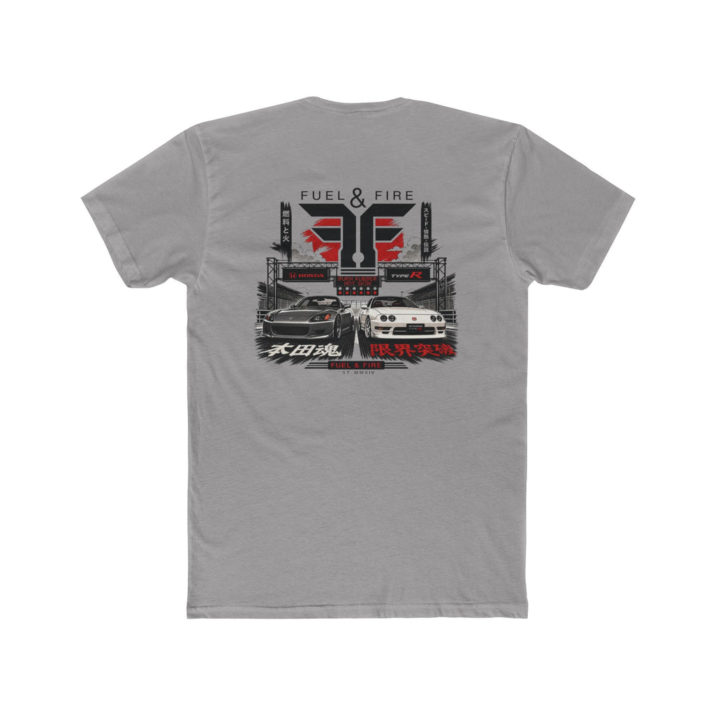 Fuel & Fire Japanese Street Racing Tee — JDM Graphic Crewneck