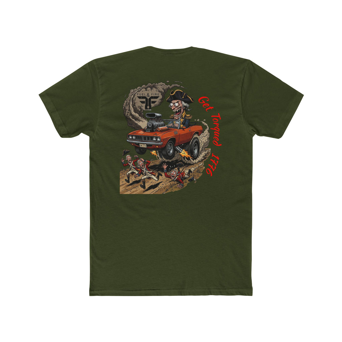 Get Torqued Tee - 4th of July Graphic George Washington T-Shirt