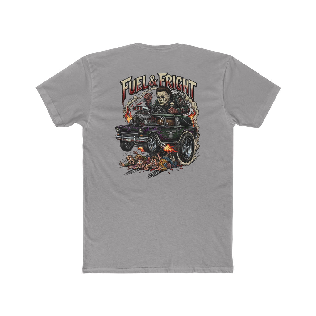 Fuel & Fright Tee — Halloween Car Graphic T-Shirt