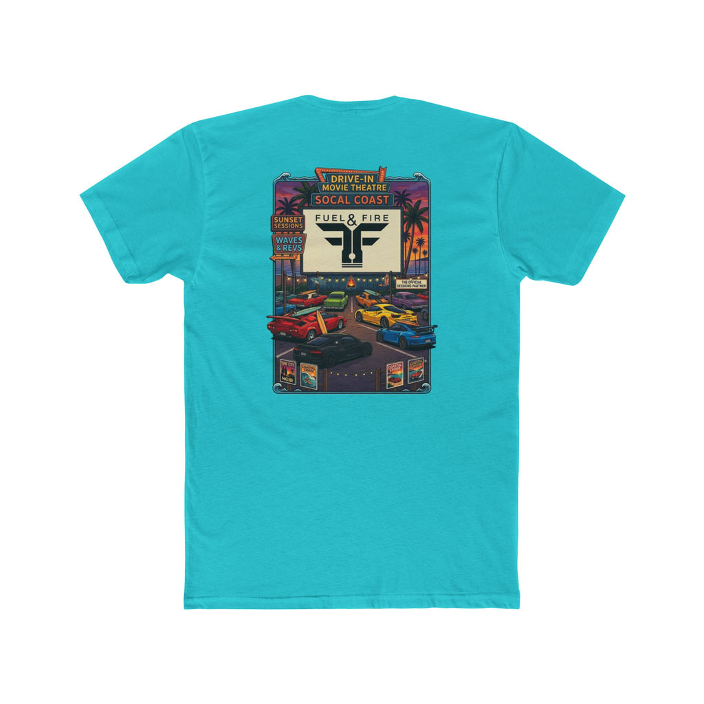 Crew Tee — "Fuel & Fire" SoCal Drive-In Tee
