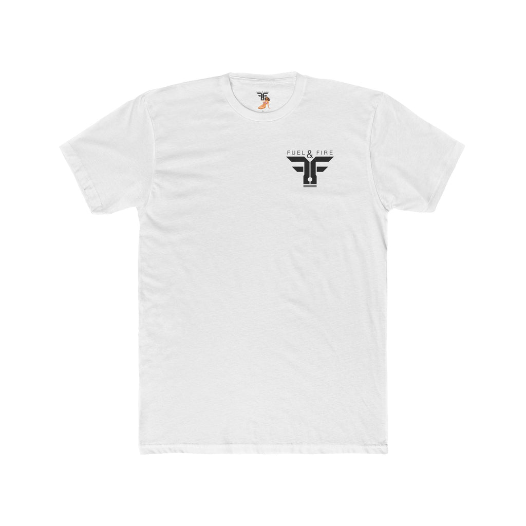 Justification Higher Education Tee — Exotic Car Garage Graphic T-Shirt