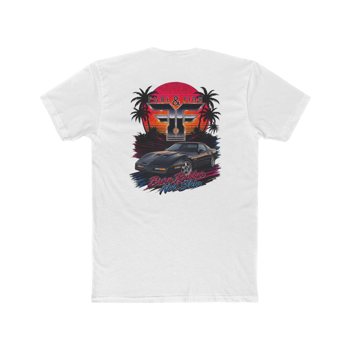 Retro Sunset Callaway Tee — "Ride & Rule" Graphic T-Shirt