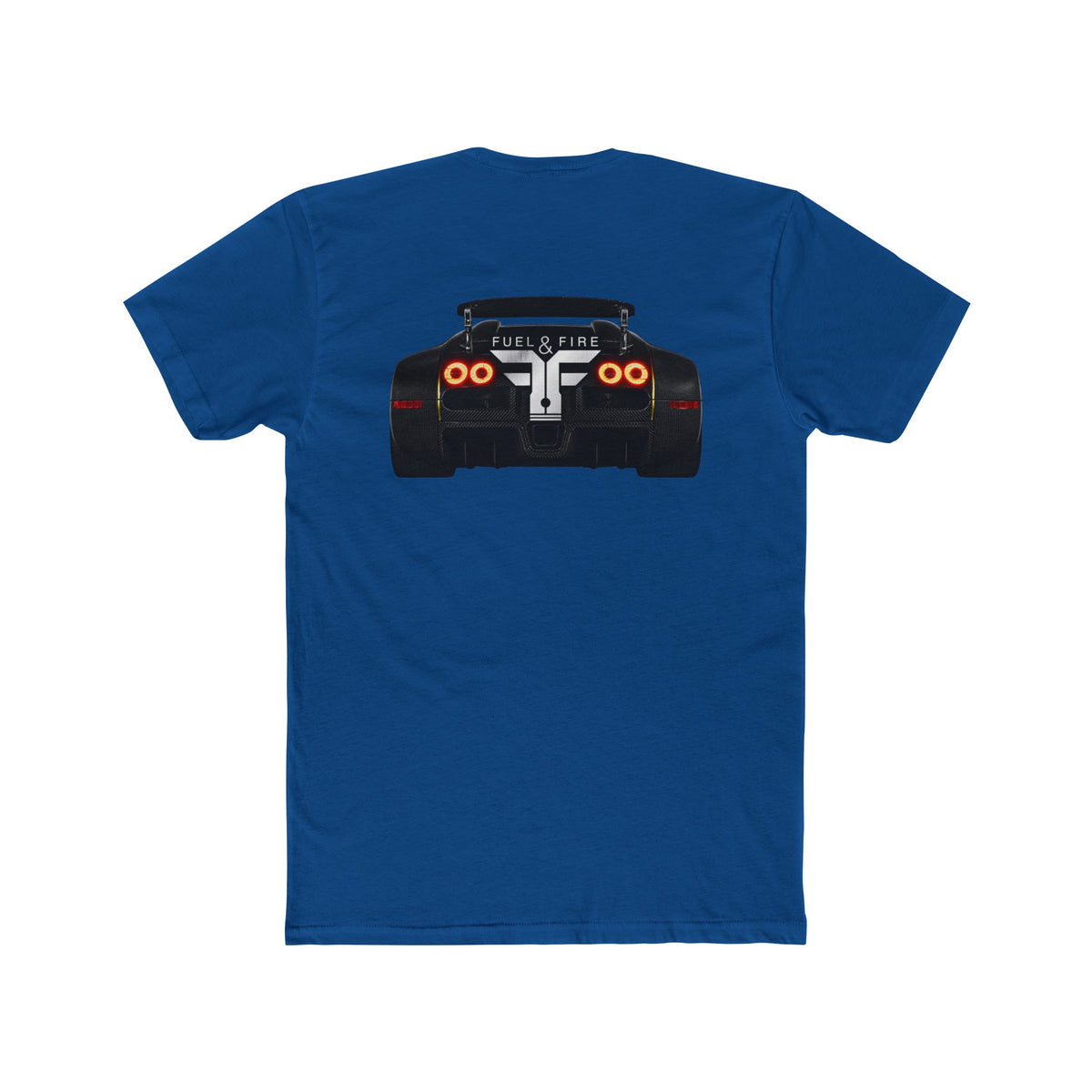 Bugatti — "Fuel & Fire" Graphic Cotton T‑Shirt