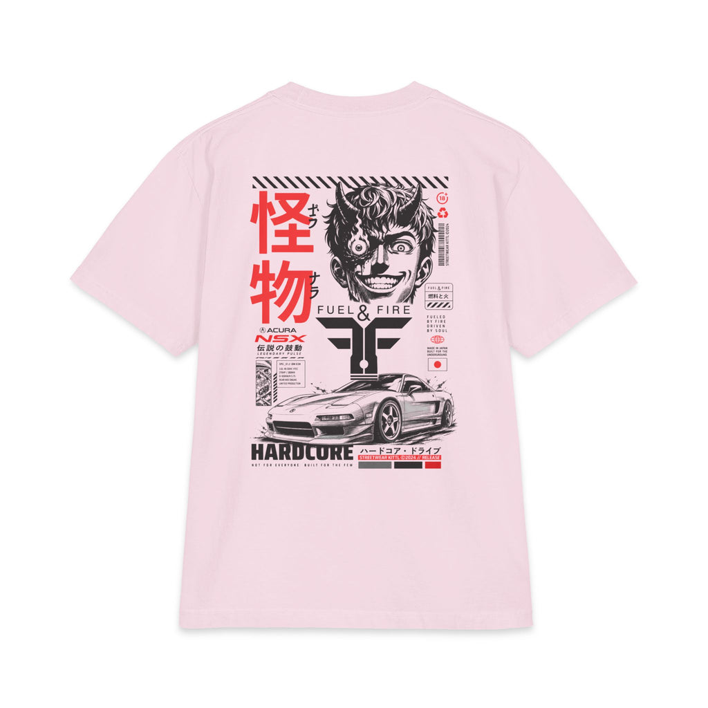 Fuel & Fire NSX T-Shirt — JDM Speed Anime Car Design