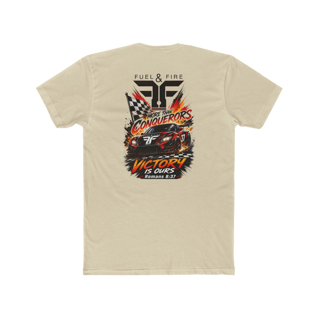 Racing Crew Tee — "Conquerors" Victory Car Graphic