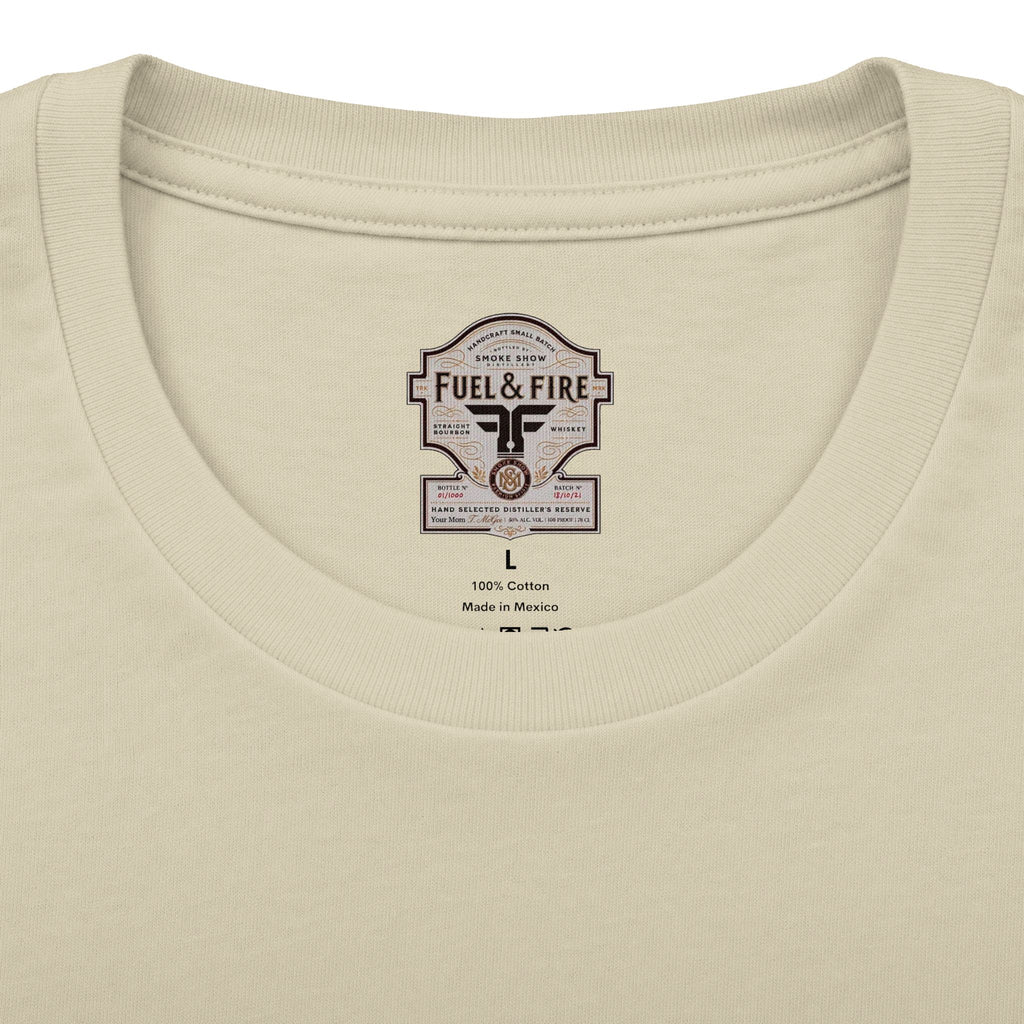 Fuel & Fire Bootlegging T-Shirt — Classic Rat Rod Bootlegger Tee