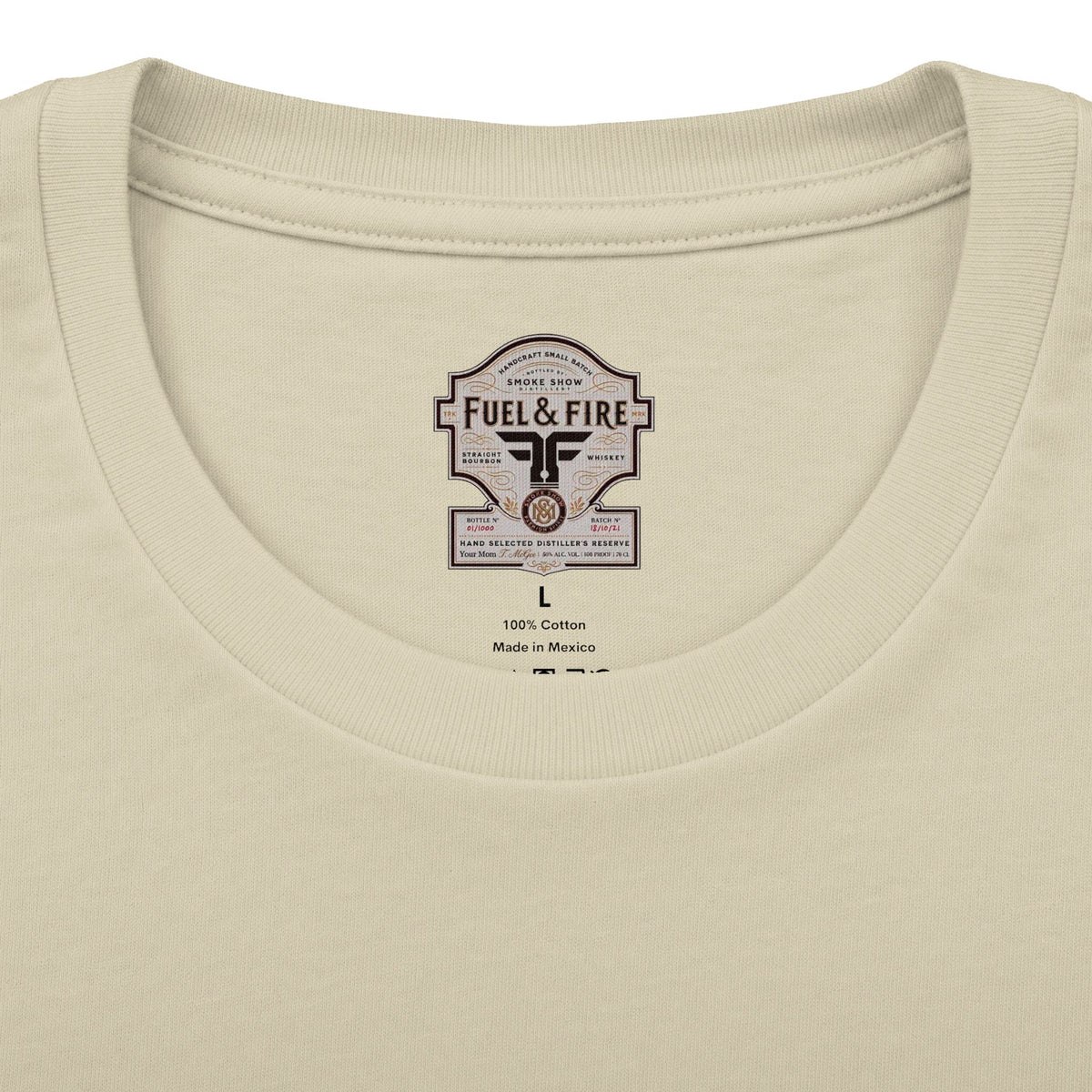 Fuel & Fire Bootlegging T-Shirt — Classic Rat Rod Bootlegger Tee