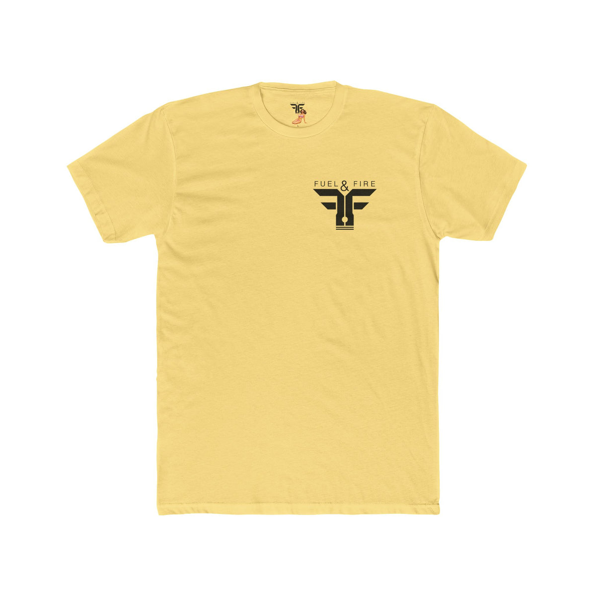 Fuel & Fire Sunset Racing T-Shirt — Retro Palm Beach Exotic Car Tee