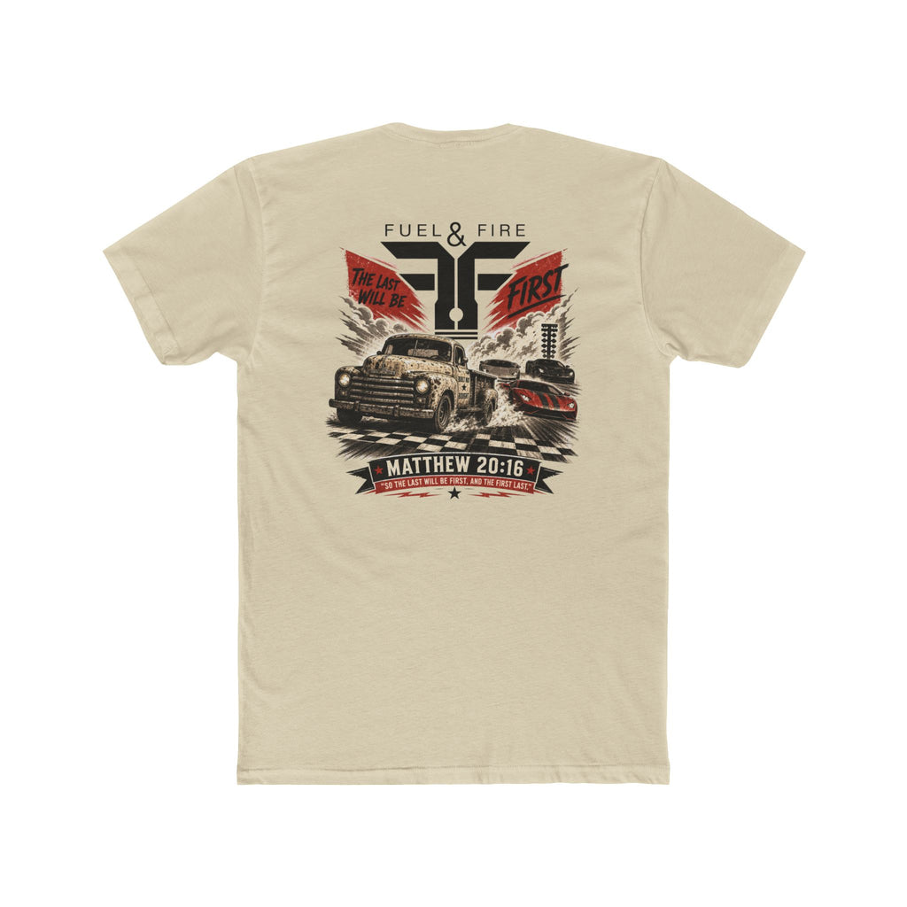 Fuel & Fire Humble Truck T‑Shirt — Matthew 20:16 Christian Graphic Tee