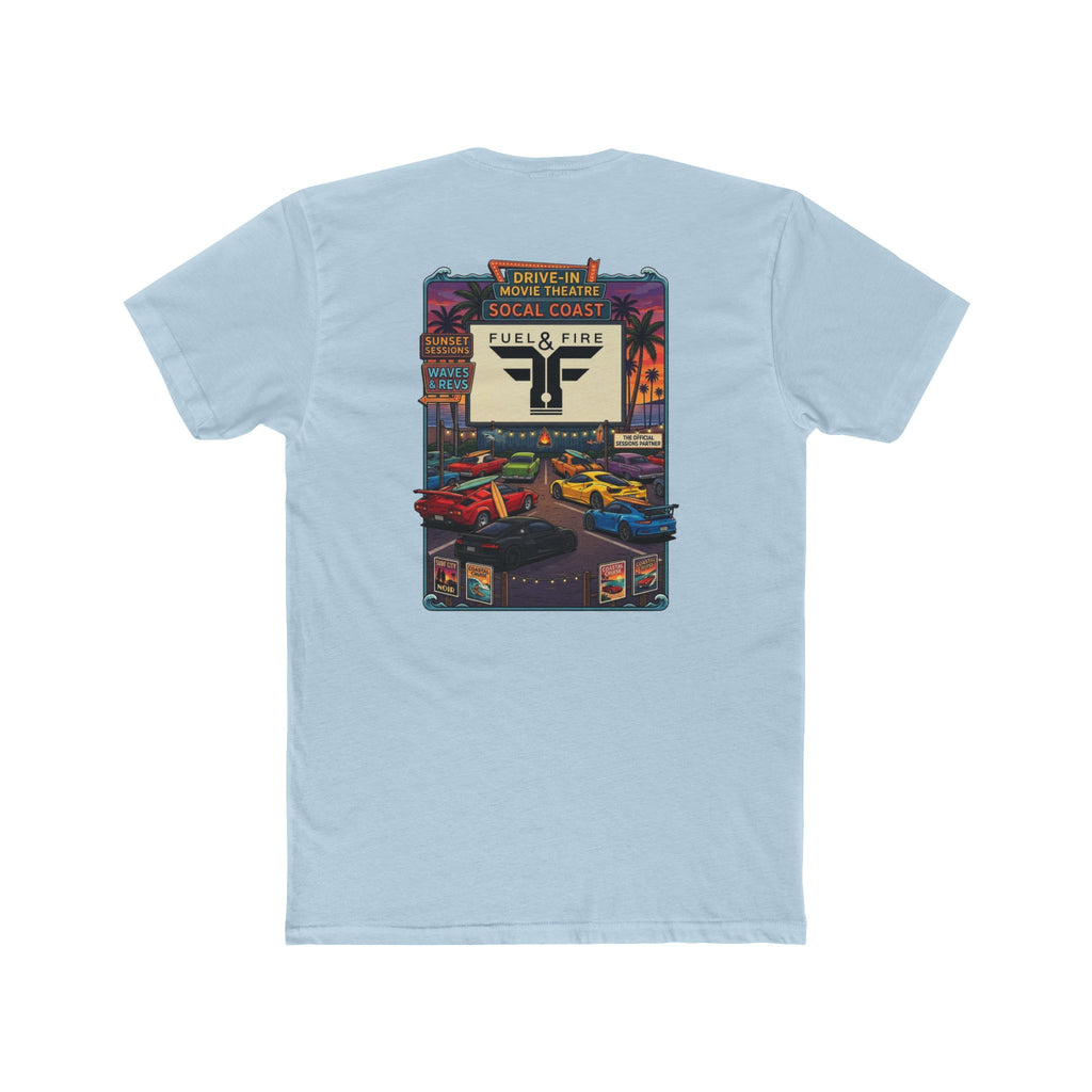Crew Tee — "Fuel & Fire" SoCal Drive-In Tee
