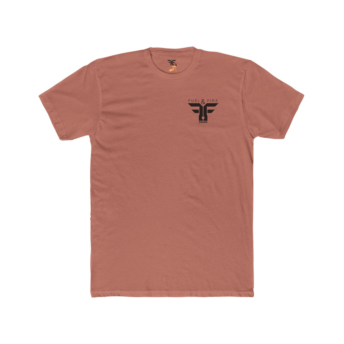 Fuel & Fire Space Race — Retro Racing Graphic T-Shirt