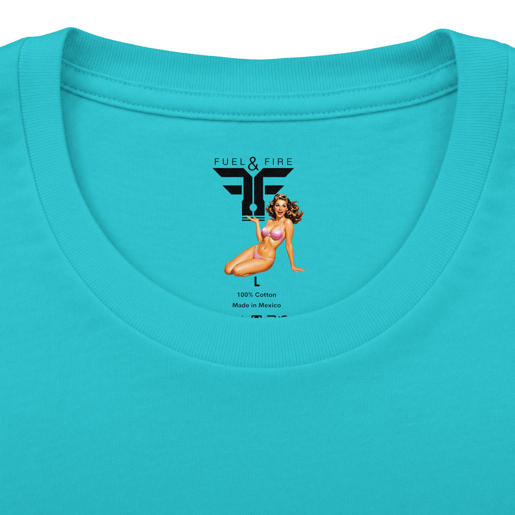 Crew Tee — Fuel & Fire Miami Drag Fest Retro Racing Graphic T‑Shirt