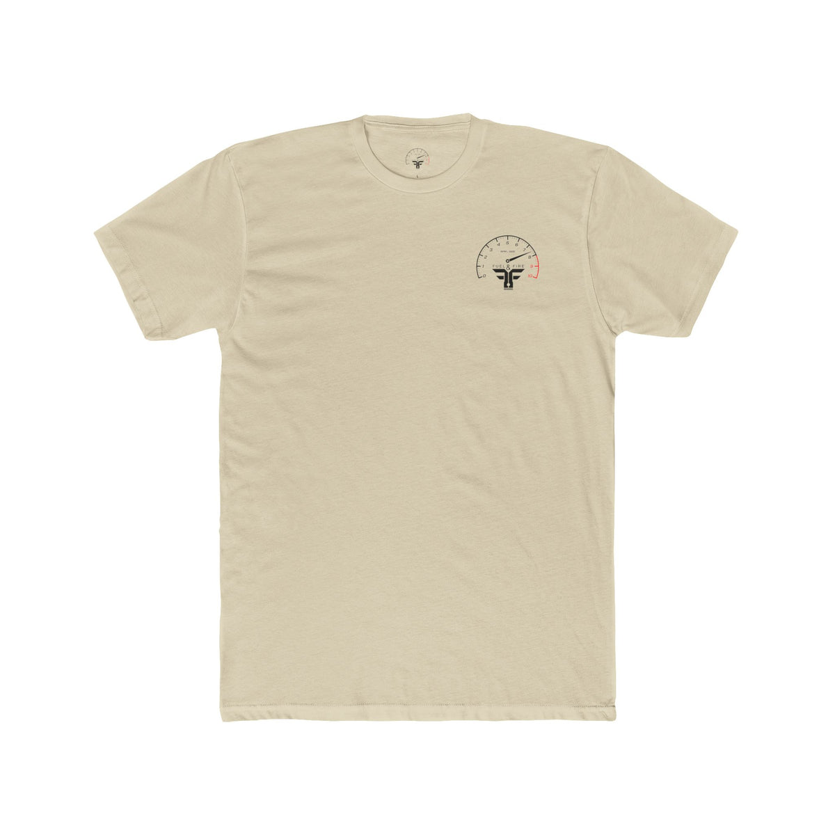 Fuel & Fire Racing Tee — 'I Have Fought, I Have Finished, I Have Kept the Faith' Crew Shirt