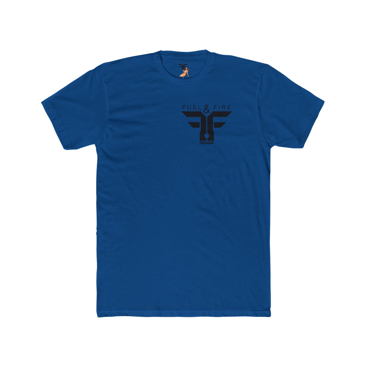 Fuel & Fire Muscle Car Tee — Honest Abe Hot Rod Graphic T-Shirt