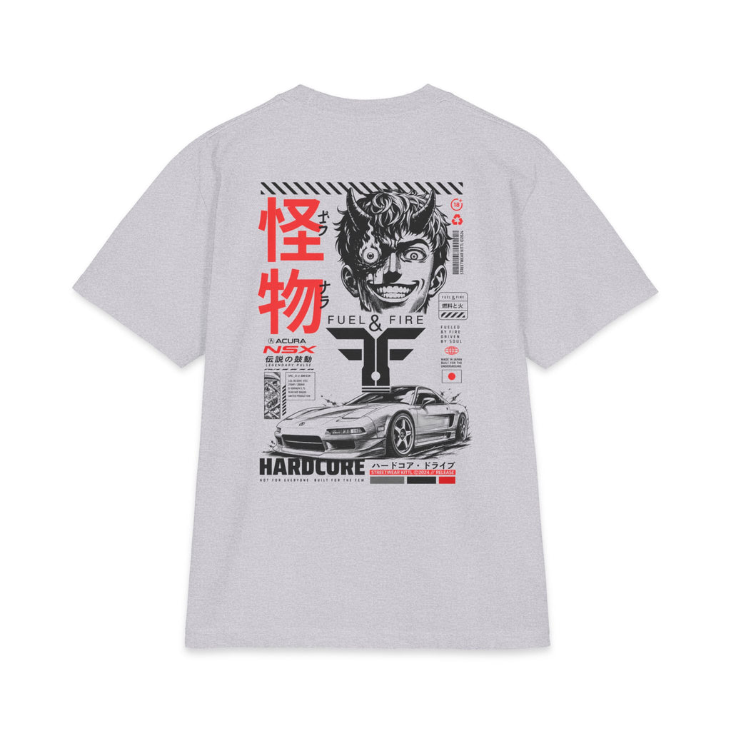 Fuel & Fire NSX T-Shirt — JDM Speed Anime Car Design