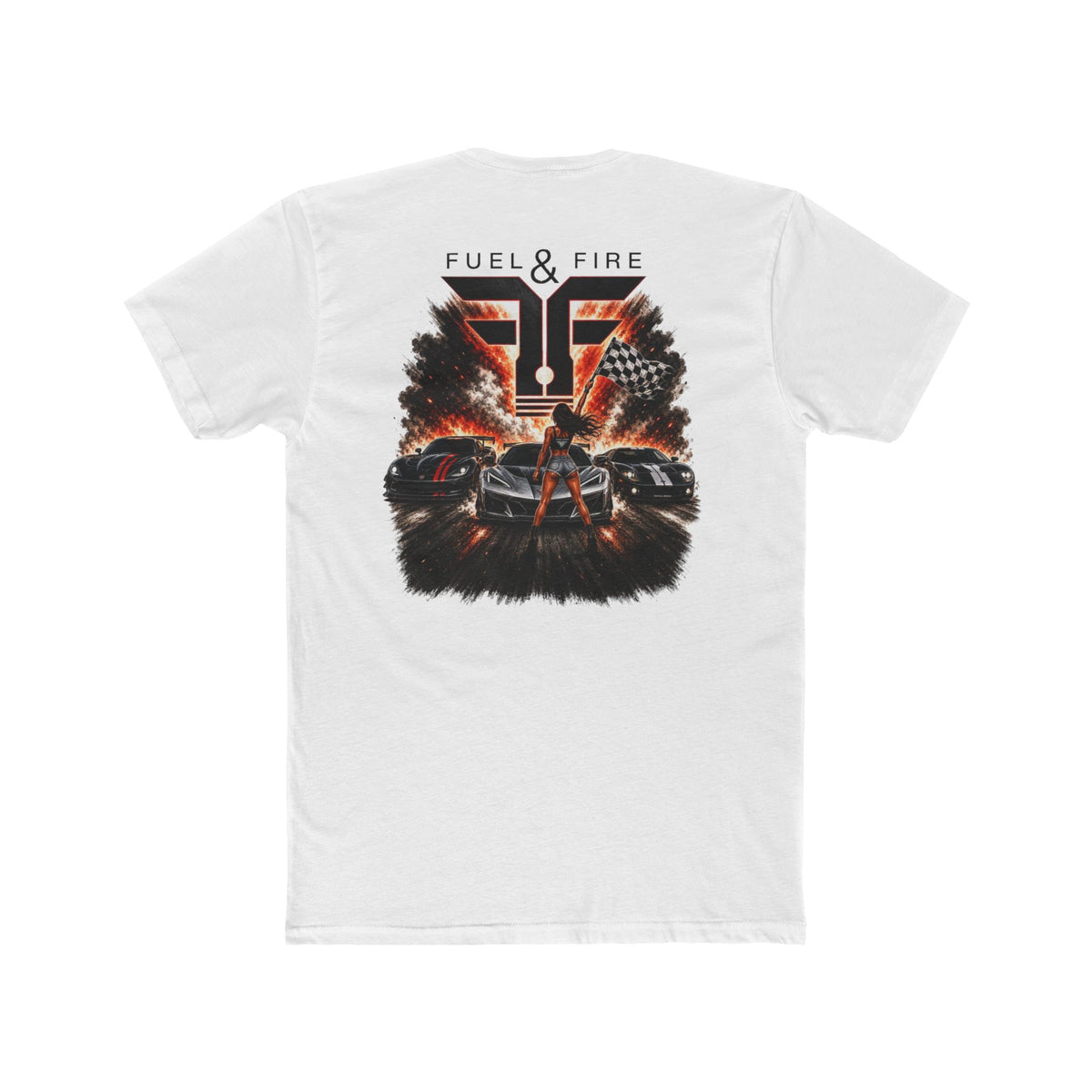 Fuel & Fire Racing T-Shirt — American Legends Graphic Tee