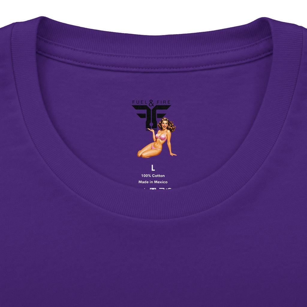 Bugatti — "Fuel & Fire" Graphic Cotton T‑Shirt