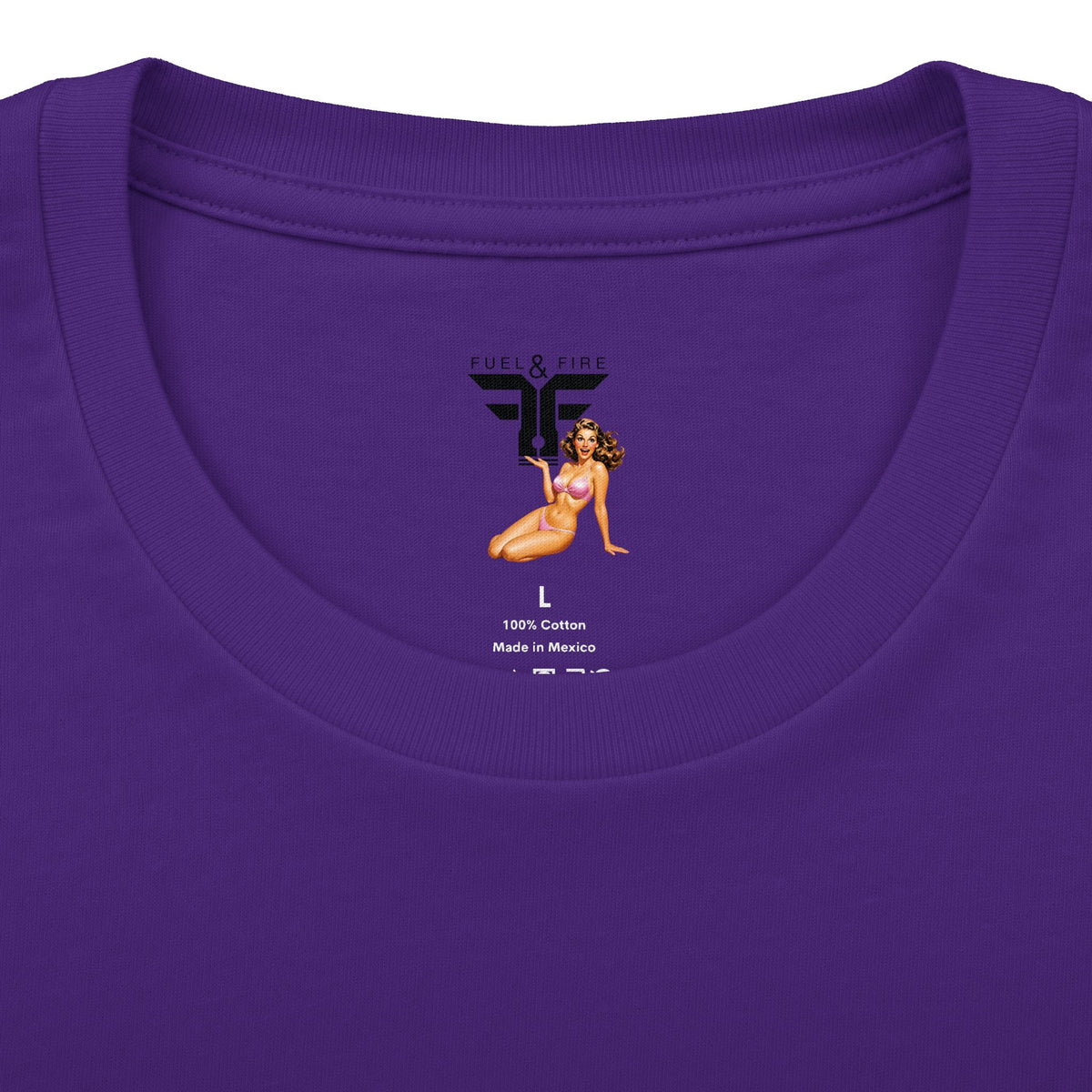 Bugatti — "Fuel & Fire" Graphic Cotton T‑Shirt