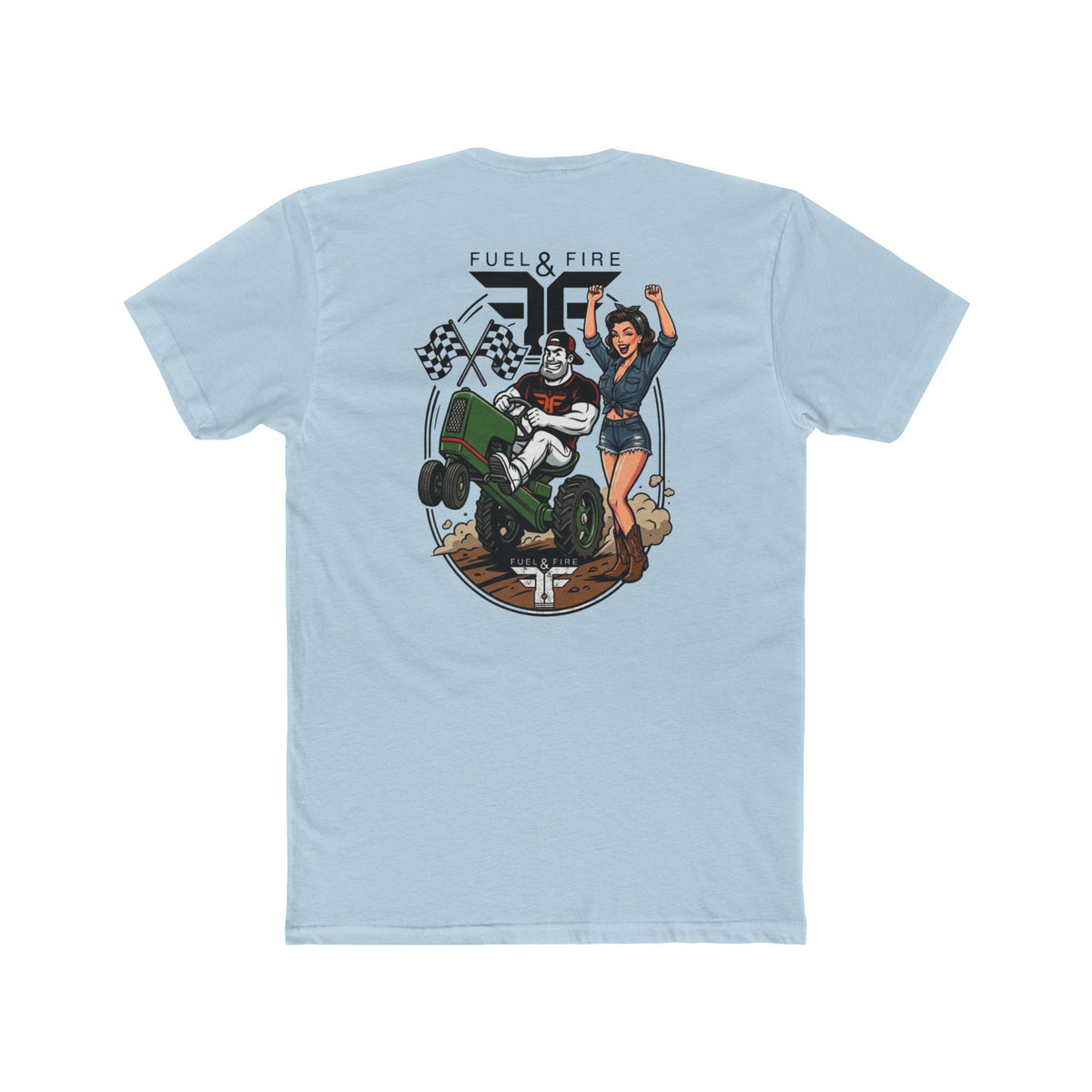 Big Block Bobby — Fuel & Fire Graphic T-Shirt