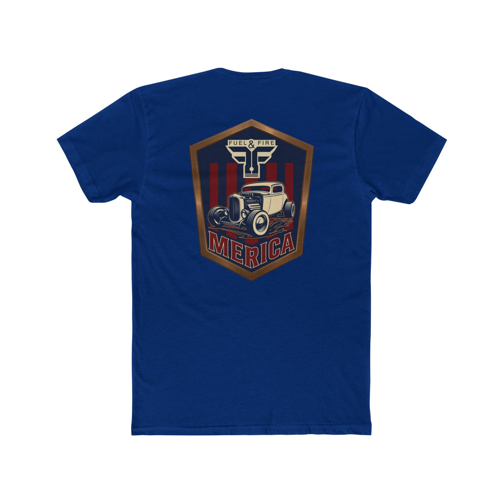 Vintage Hot Rod Tee — 'Merica Classic Car Graphic