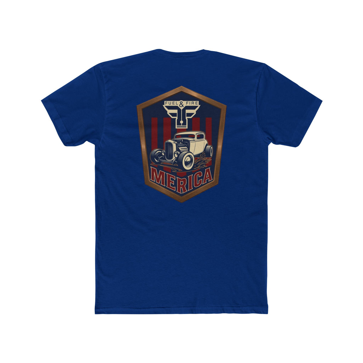 Vintage Hot Rod Tee — 'Merica Classic Car Graphic