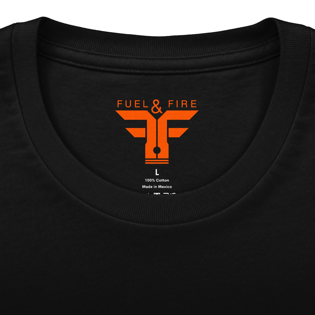 Drive-In Retro Tee — 'Fuel & Fire' Vintage Car Poster T-Shirt