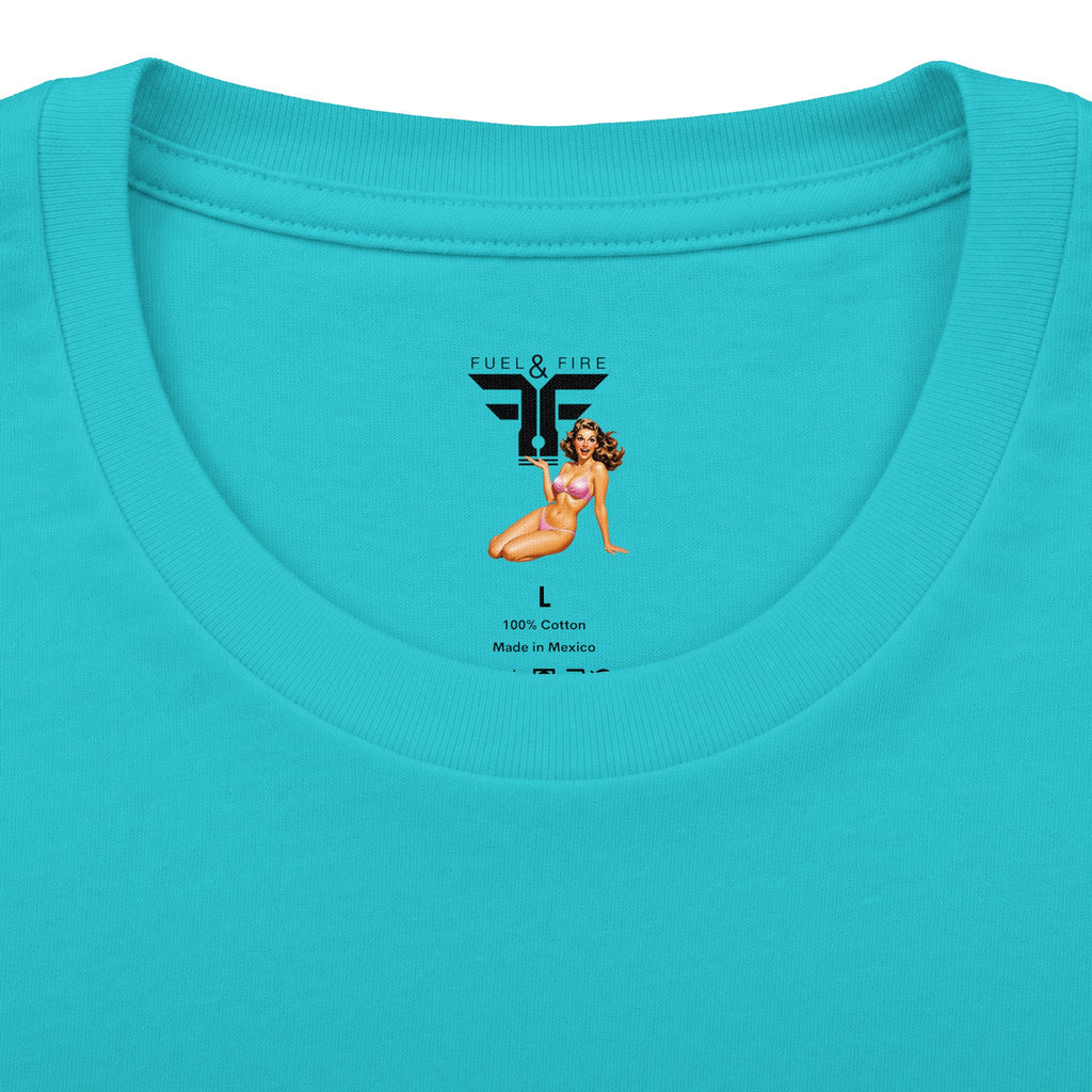 Bugatti — "Fuel & Fire" Graphic Cotton T‑Shirt