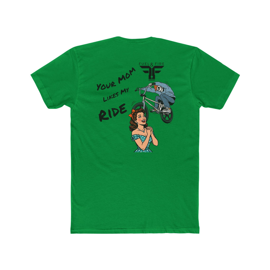 Your Mom Likes My Ride Tee — Vintage BMX Graphic Cotton T-Shirt