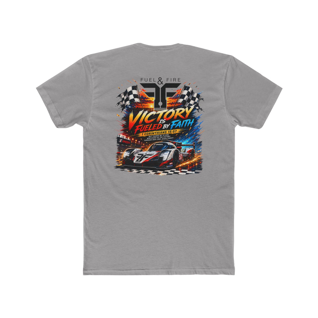 IMSA Victory Tee — “Victory Fueled by Faith” Graphic T-Shirt